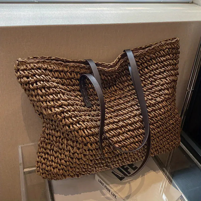 Trudi Vævet Shopper Taske til Kvinder