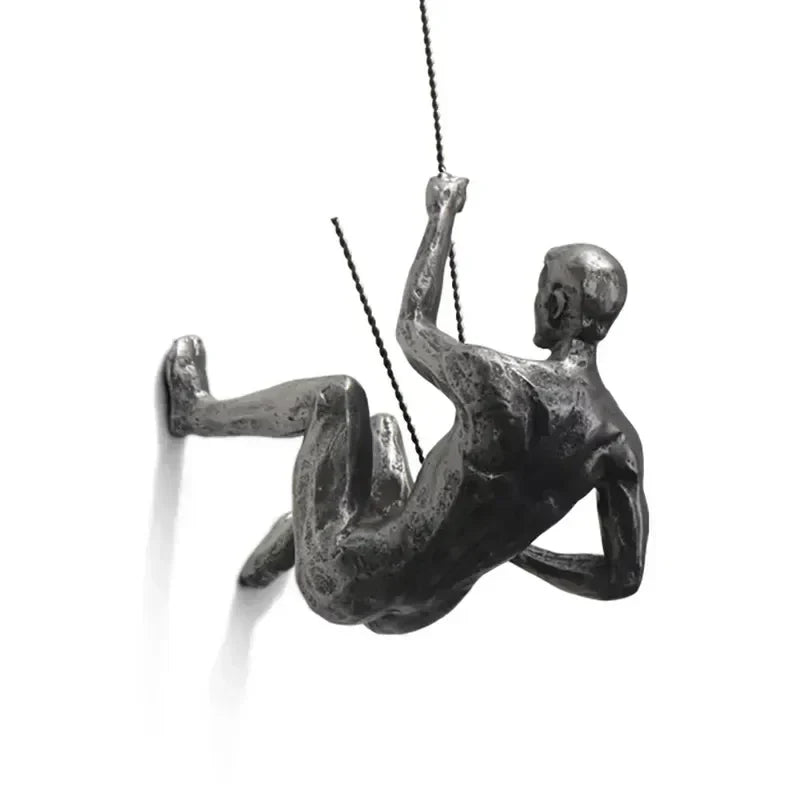 ClimbArt - Klippeklatringsfigur vægdekoration