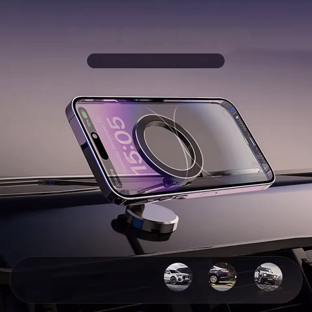 MagnoGrip 360° magnetisk telefonholder – Stærk universalholder til sikker, roterende placering