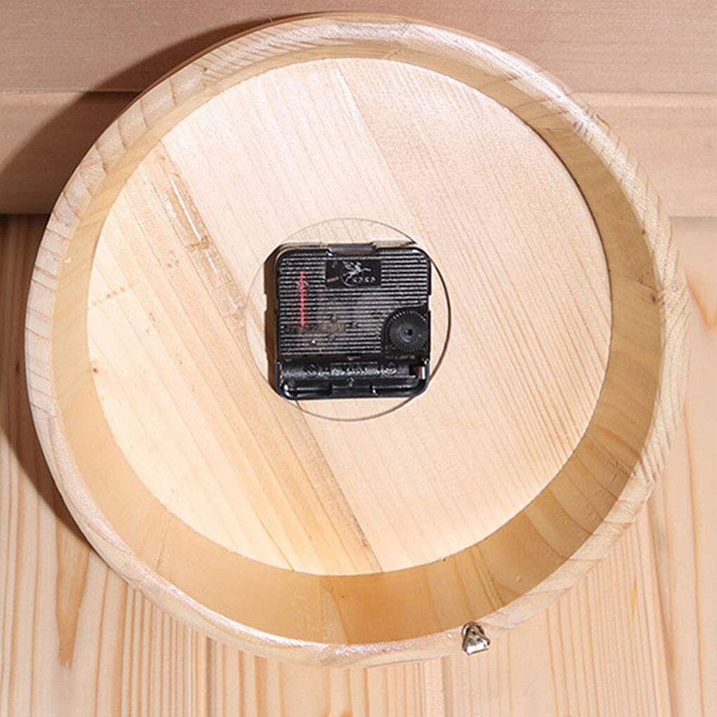 NordicHush Silent Wood Wall Clock