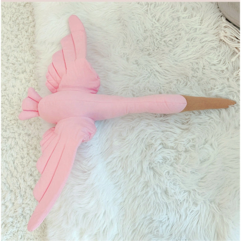 SnuggleStork - Plysstorkelegetøj med blødt næb og koselig charme