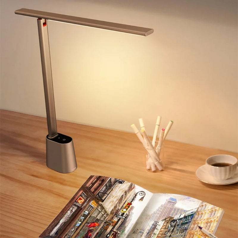 LumaLine - Slank LED-bordslampe med USB-opladningsport