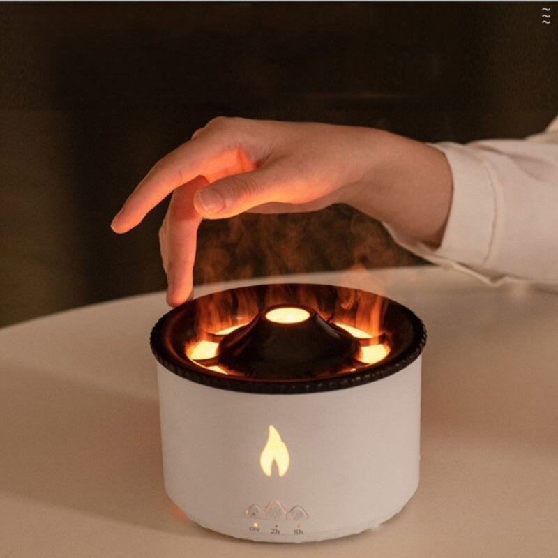 AromaGlow - Ultralyddiffusor til æteriske olier med LED stemningslys