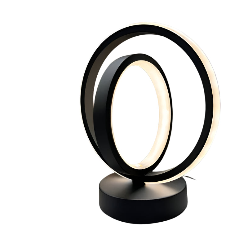 LumiFlex – Moderne Dæmpbar Bordlampe med Unikt Design og USB-Port