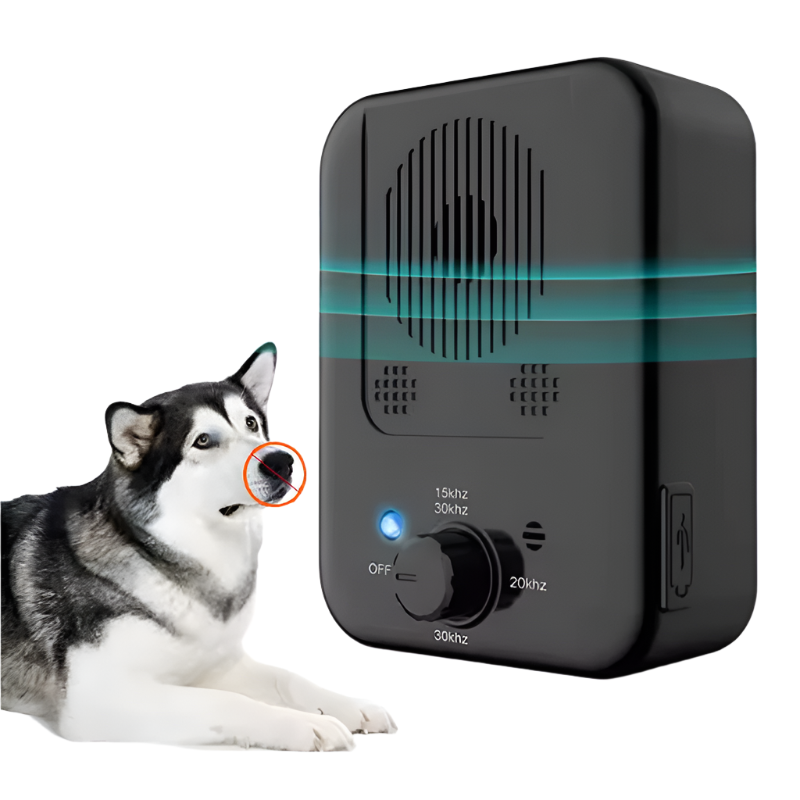 BarkSilence Ultrasonic Antibark Enhed til Hunde