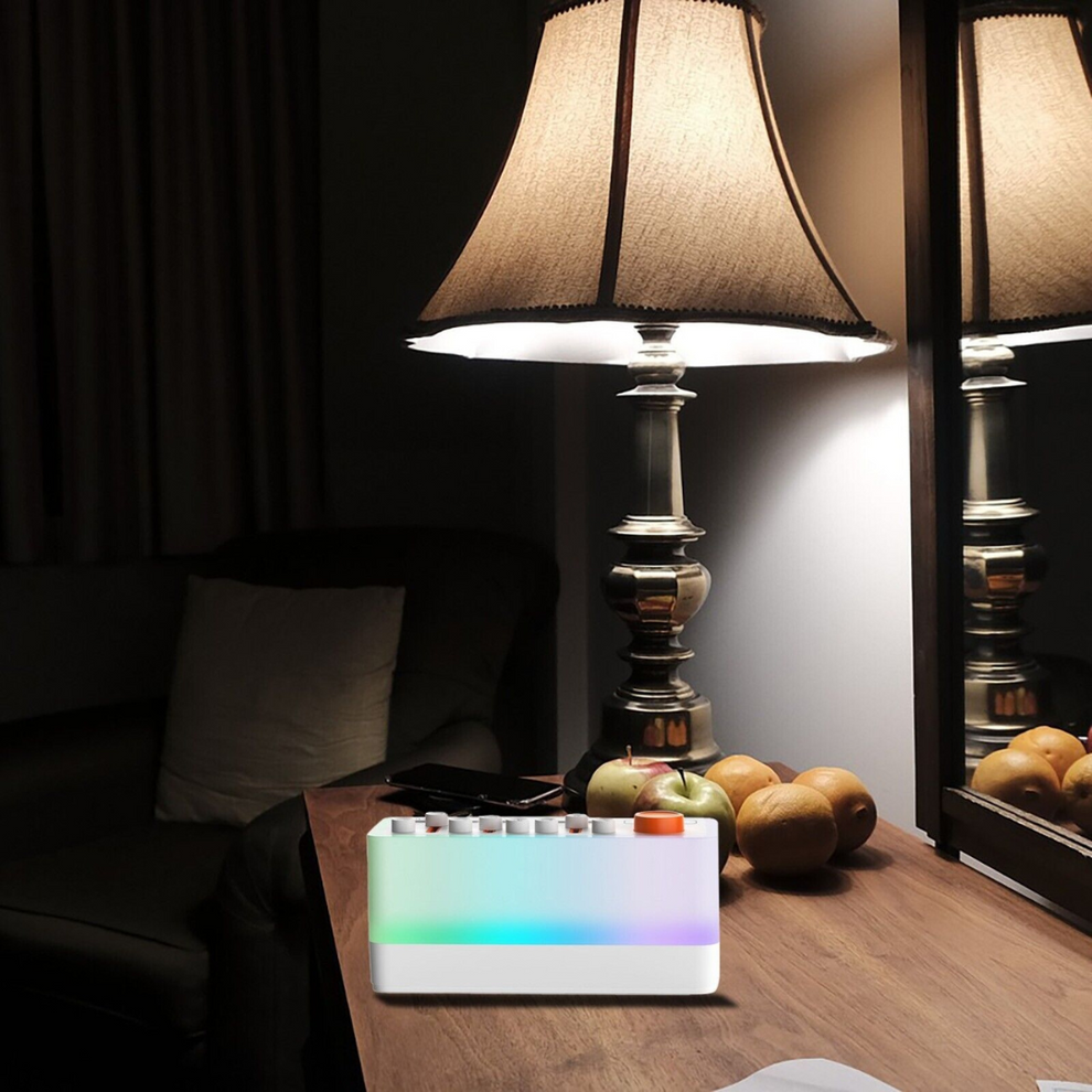 GlowTime - Minimalistisk digitalt vækkeur med varmt natlys