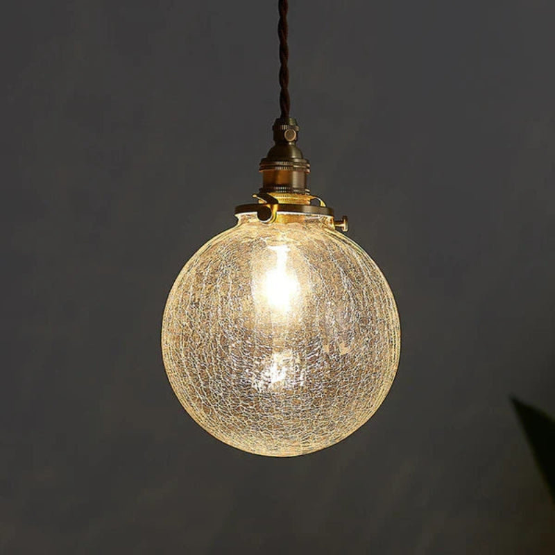 ClearGlow Glas Pendel lampe