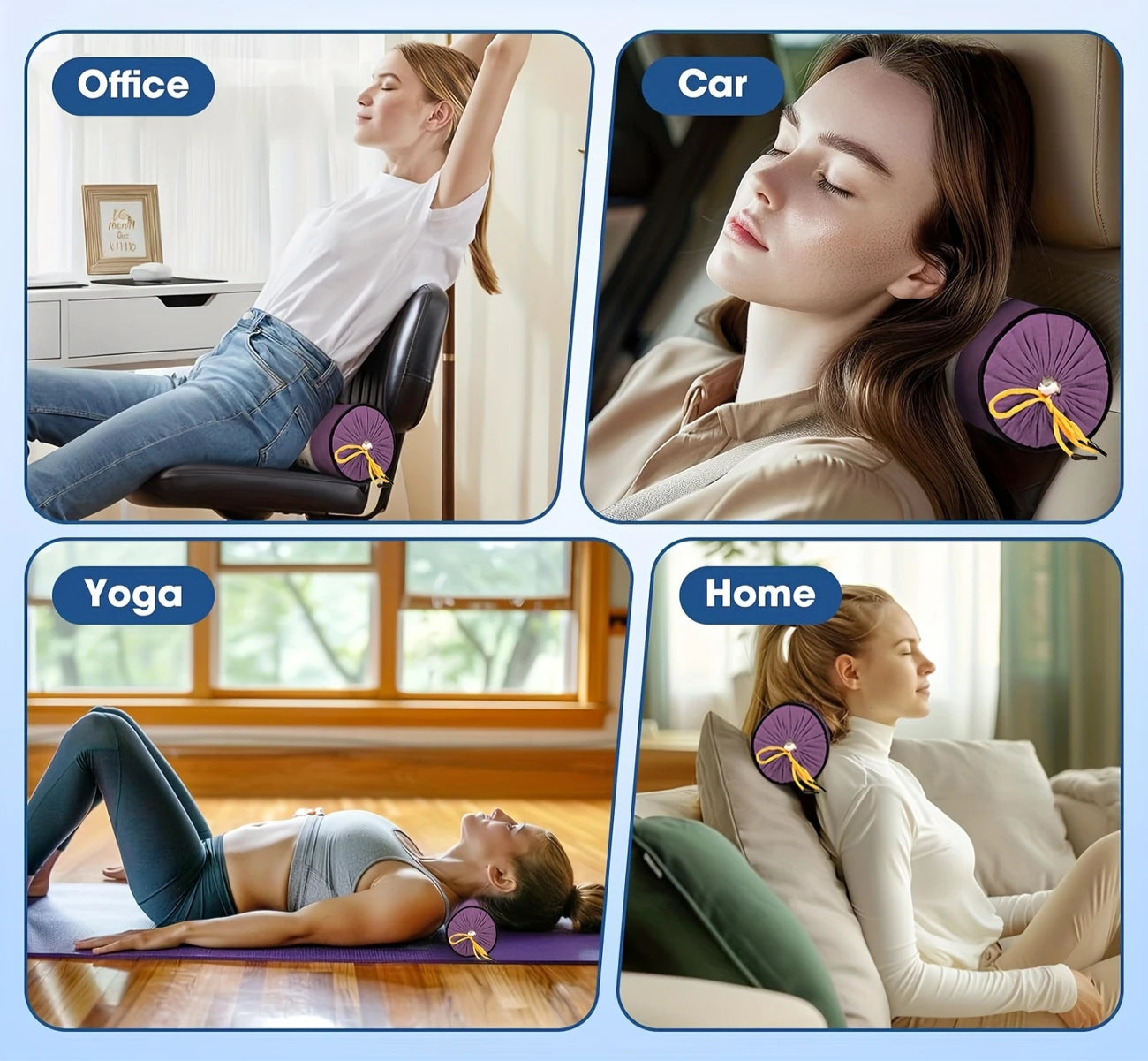 ErgoComfort nakkestøttepude – Ergonomisk søvn- og rejsepude