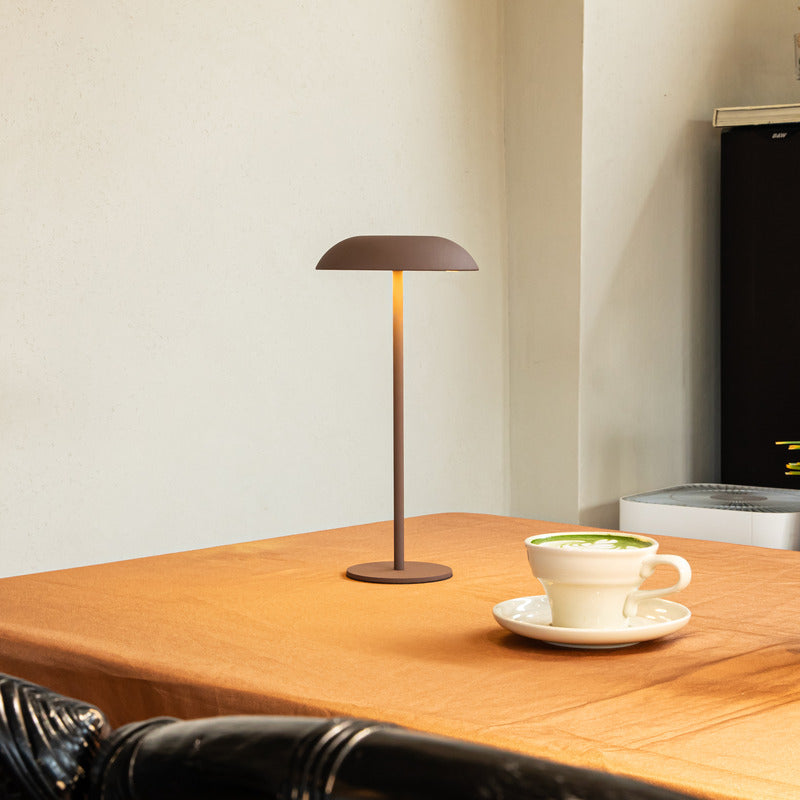 Orbella trådløs LED-bordlampe med touch-kontrol – Elegant rundt moderne design