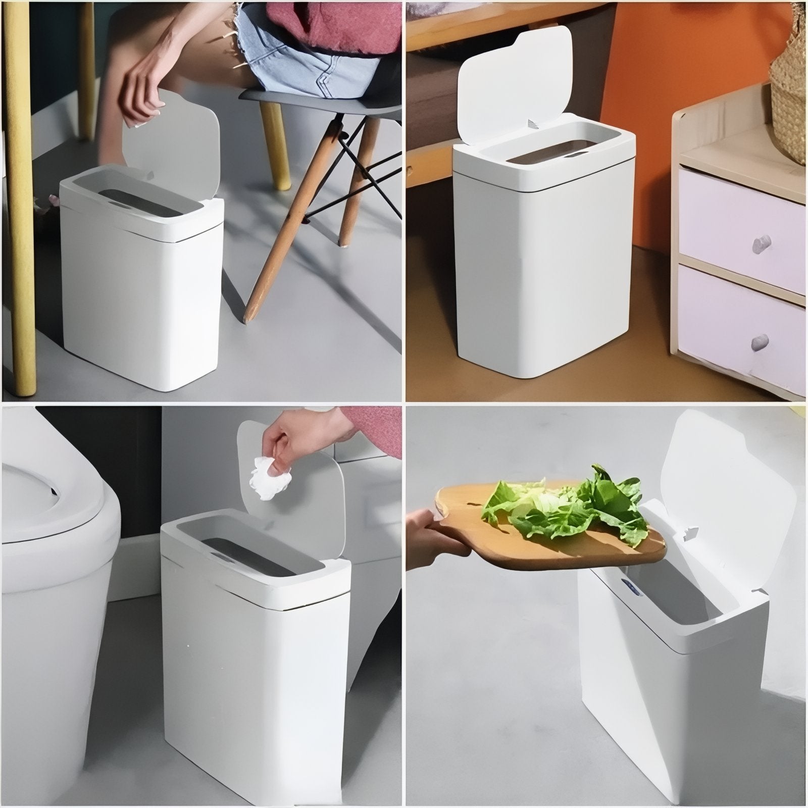 NeatBin - Elegant og funktionel badeværelsesaffaldsbeholder