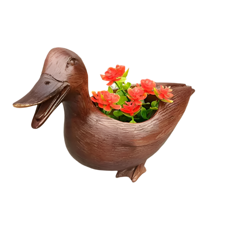 QuackBloom Keramisk Ænder Blomsterkrukke