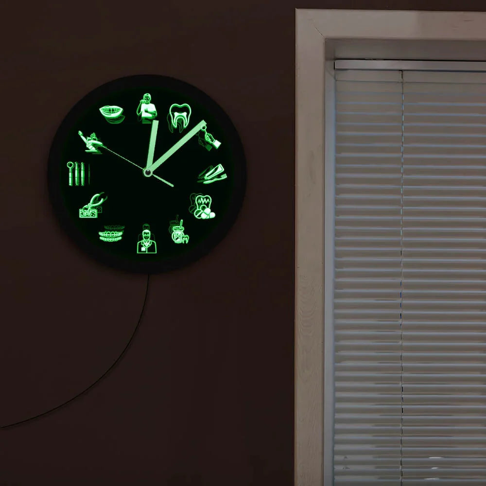 LumiDent LED-vægur – Design af tandudstyr med flerfarvet LED-lys