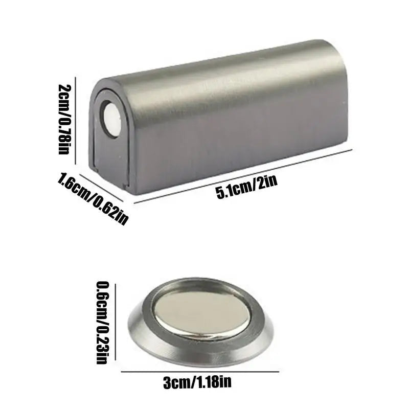 SureHold - Cylindrisk gulvmonteret dørstopper