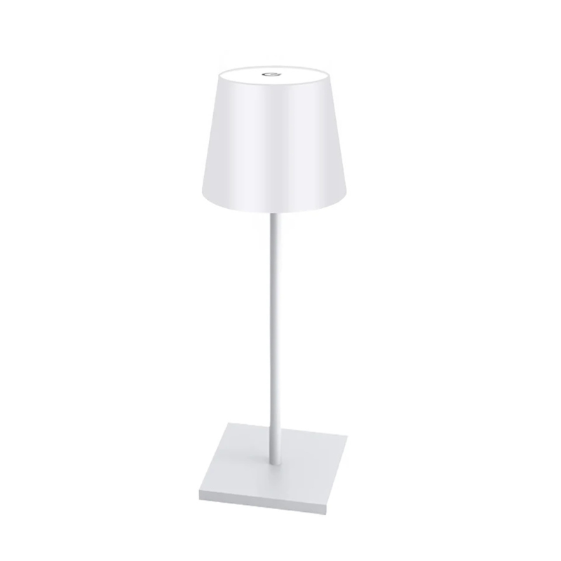 LumaHex genopladelig sekskantet bordlampe – Bærbar LED-lampe