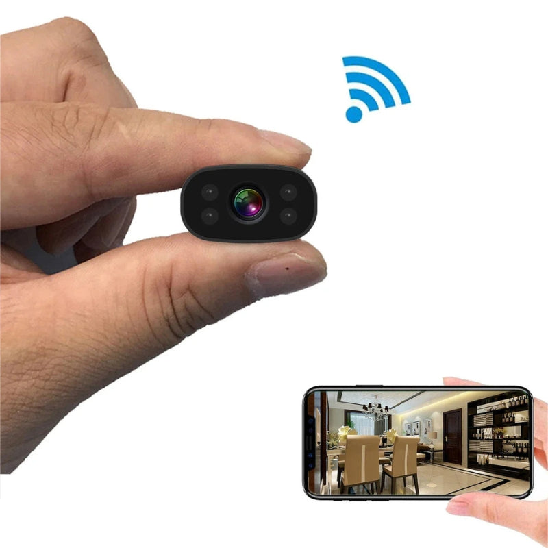 MiniGuard WiFi-sikkerhedskamera – Kompakt bevægelsesdetekterende overvågning