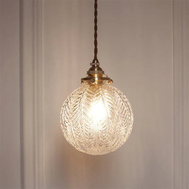 ClearGlow Glas Pendel lampe