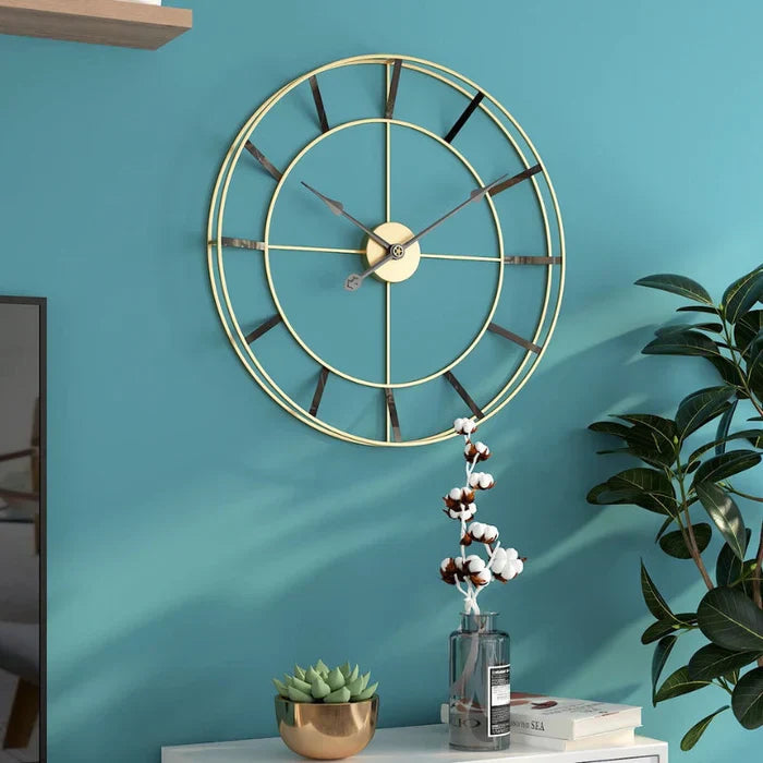 Tidura Elegant Vægur – Stilrent og Tidløst Design til Hjemmet