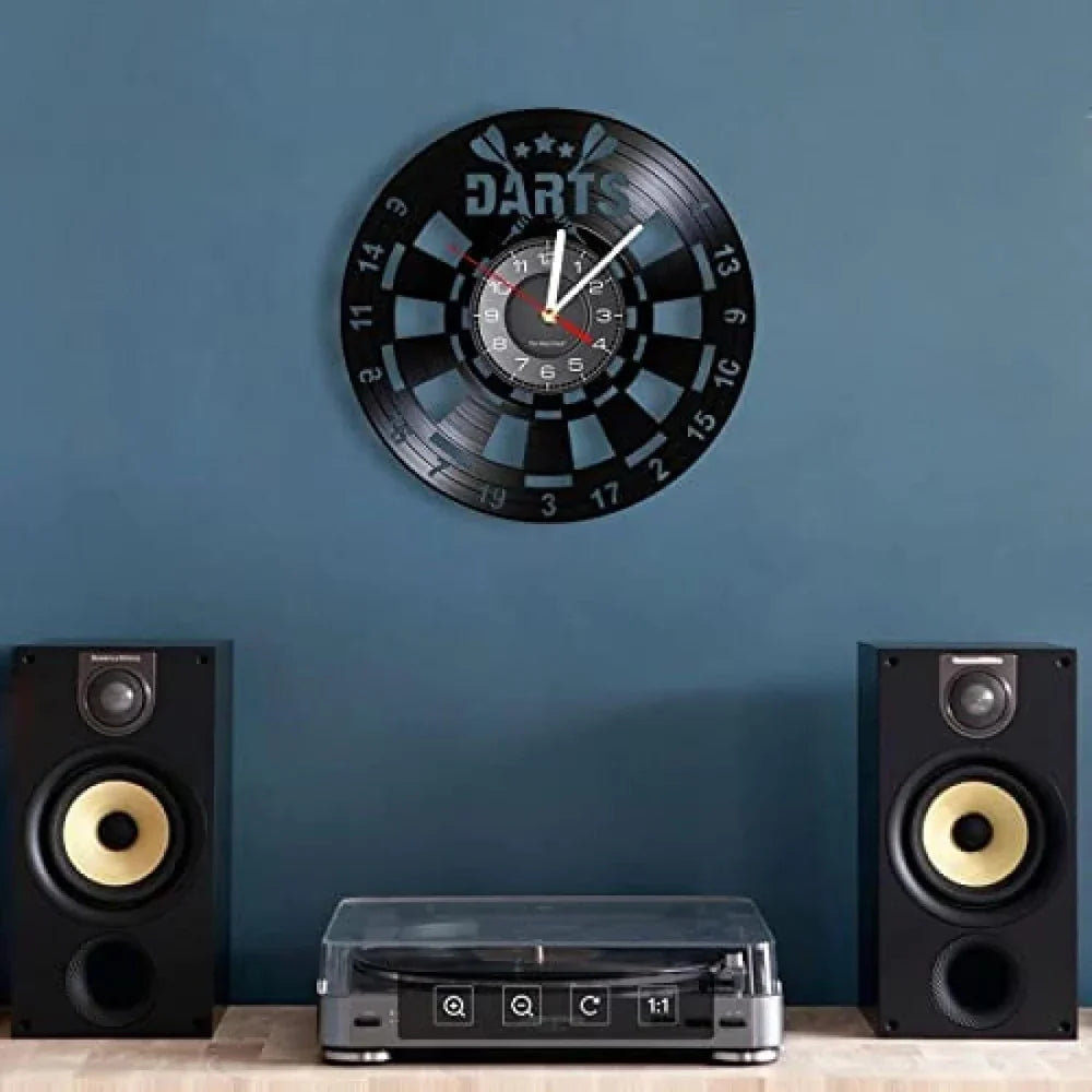 GameTime Vintage Dartboard vægur