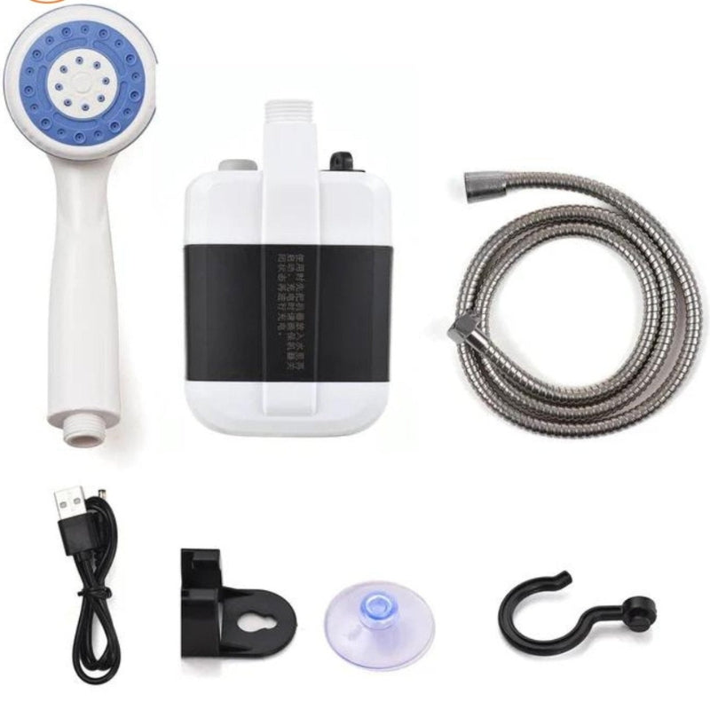 FreshFlow bærbar USB-opladelig bruser