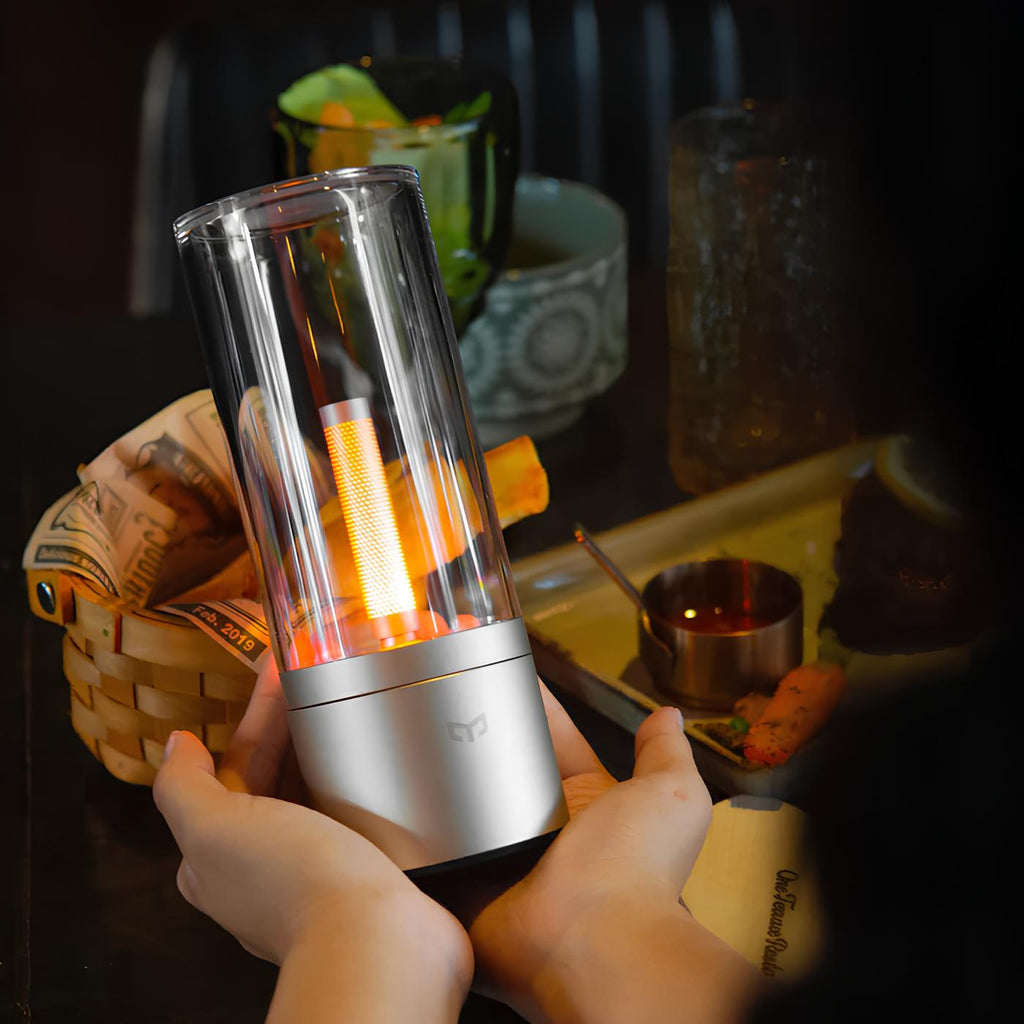 LysaZen Bordlampe – Moderne Justerbar Glød
