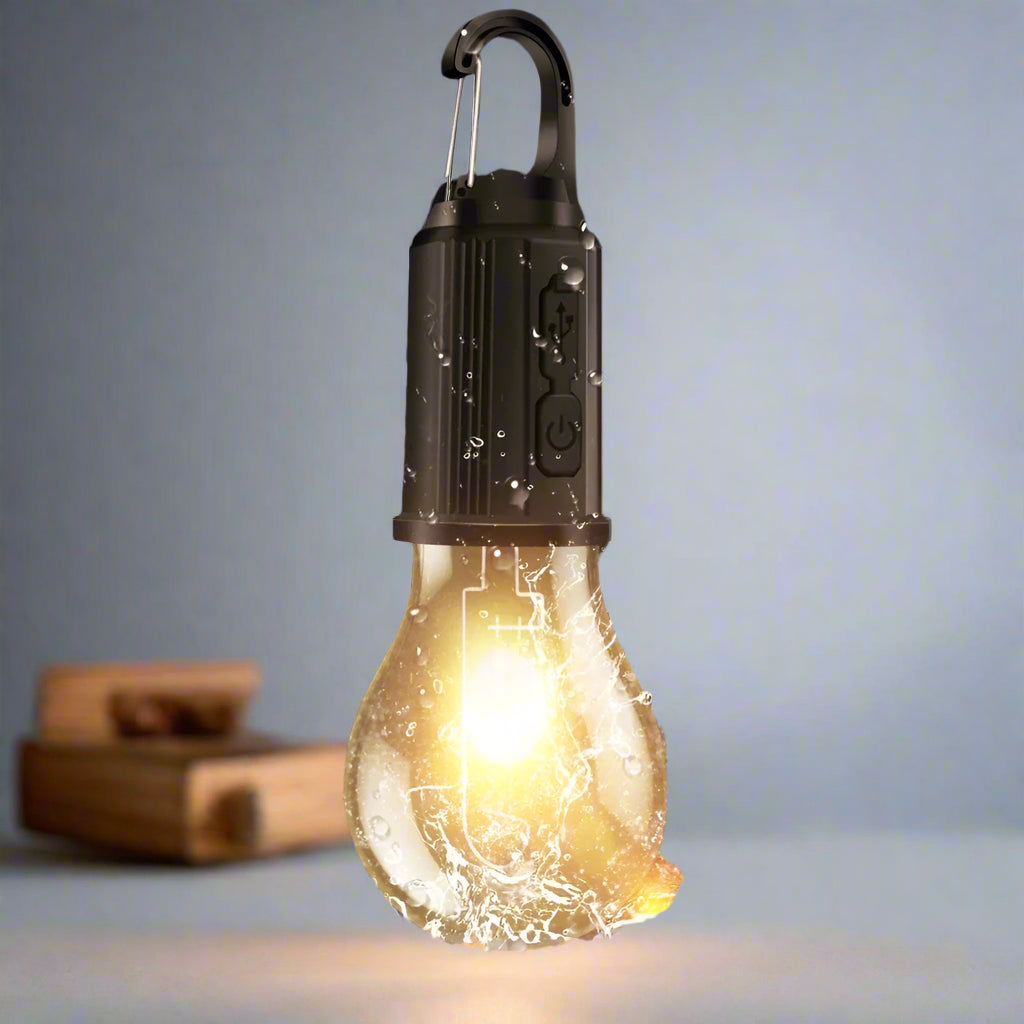 GlowMate - Bærbar og genopladelig LED ampul lampe