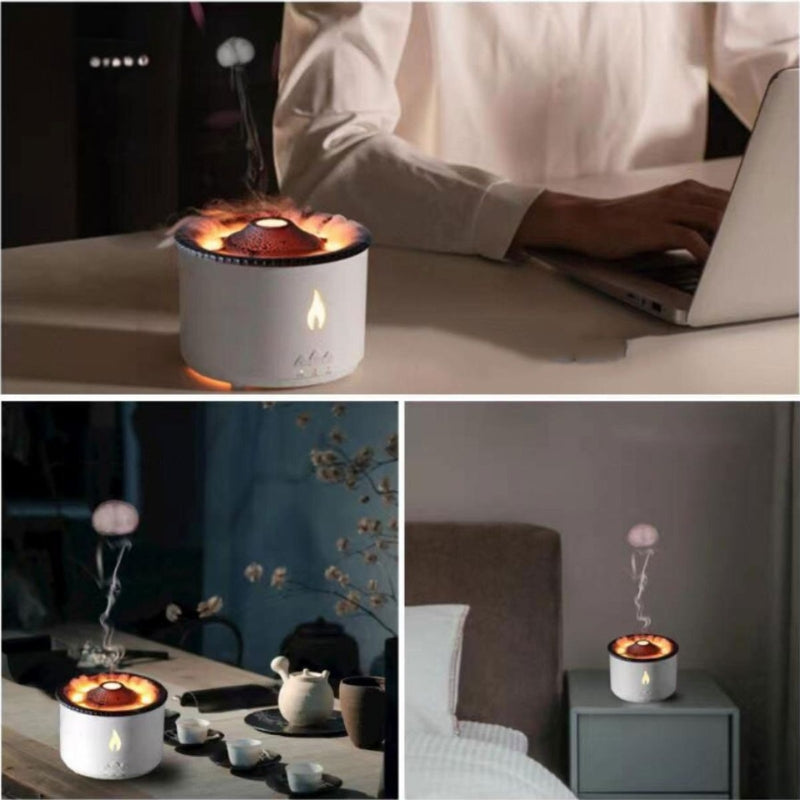 AromaGlow - Ultralyddiffusor til æteriske olier med LED stemningslys