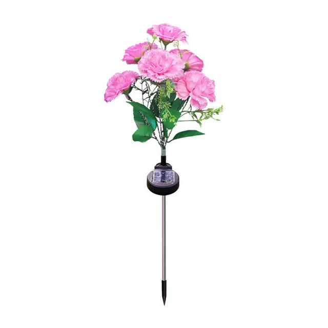 SolarBloom Blomsterhavelampe – Vejrbestandig solcelledrevet lampe