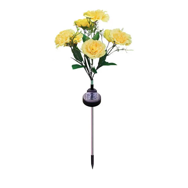 SolarBloom Blomsterhavelampe – Vejrbestandig solcelledrevet lampe