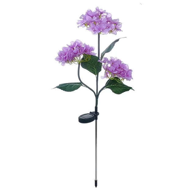 SolarBloom Blomsterhavelampe – Vejrbestandig solcelledrevet lampe