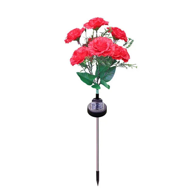 SolarBloom Blomsterhavelampe – Vejrbestandig solcelledrevet lampe