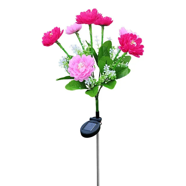 SolarBloom Blomsterhavelampe – Vejrbestandig solcelledrevet lampe