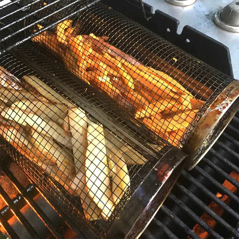 GrillMaster DuoLock grillkurv i rustfrit stål
