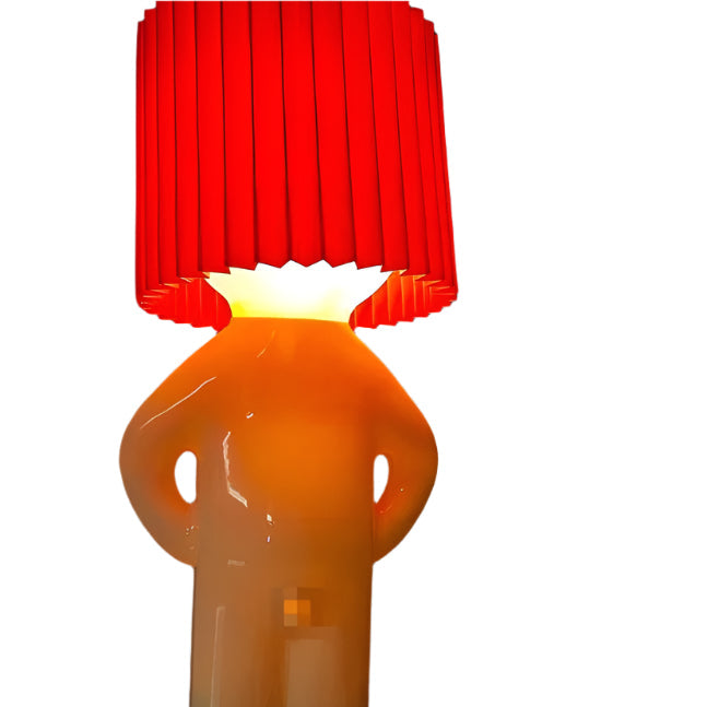 WhimsiGlow - Lampe Figur med Plisseret Skærm Personlighed