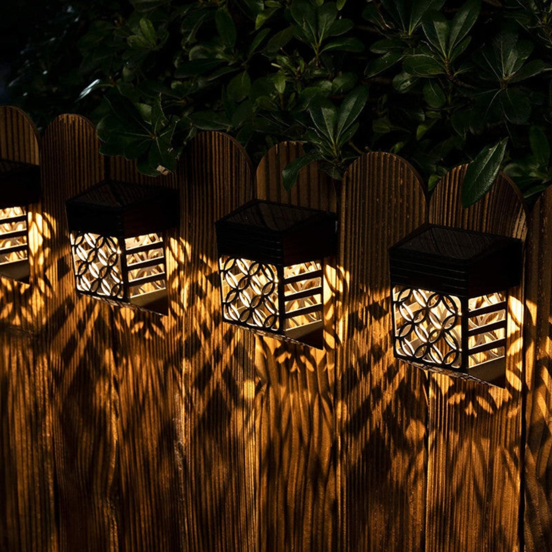 SolarSense – Smart Solcellelampe med Bevægelsessensor til Udendørs Belysning