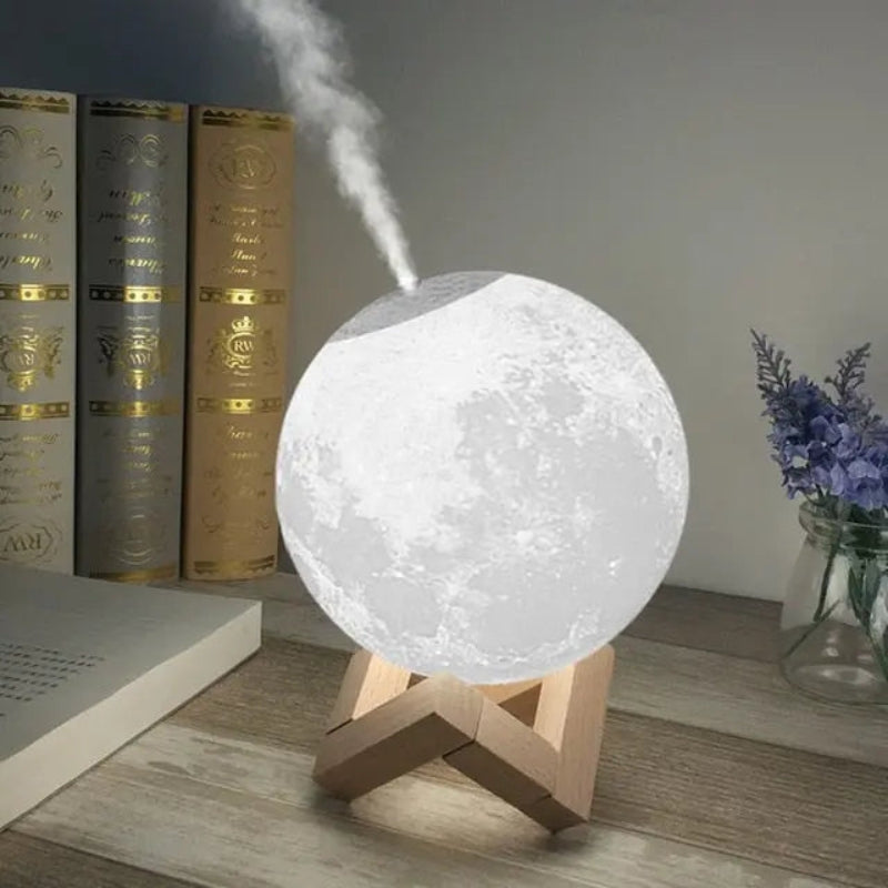 MistLume genopladelig lampe og luftfugter