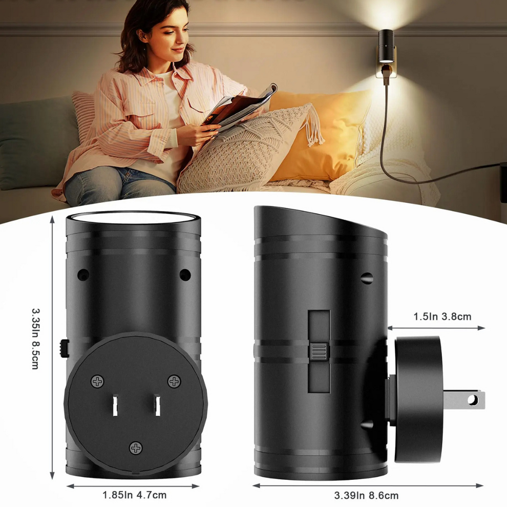 WallGlow - Moderne cylindriske lampetter med varmt omgivende lys