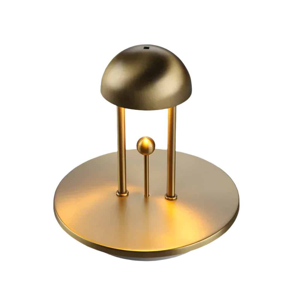LumaDome Minimalistisk Bordlampe – Elegant Kuppeldesign