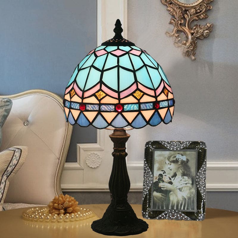 VintageGlow Tiffany-inspireret bordlamp