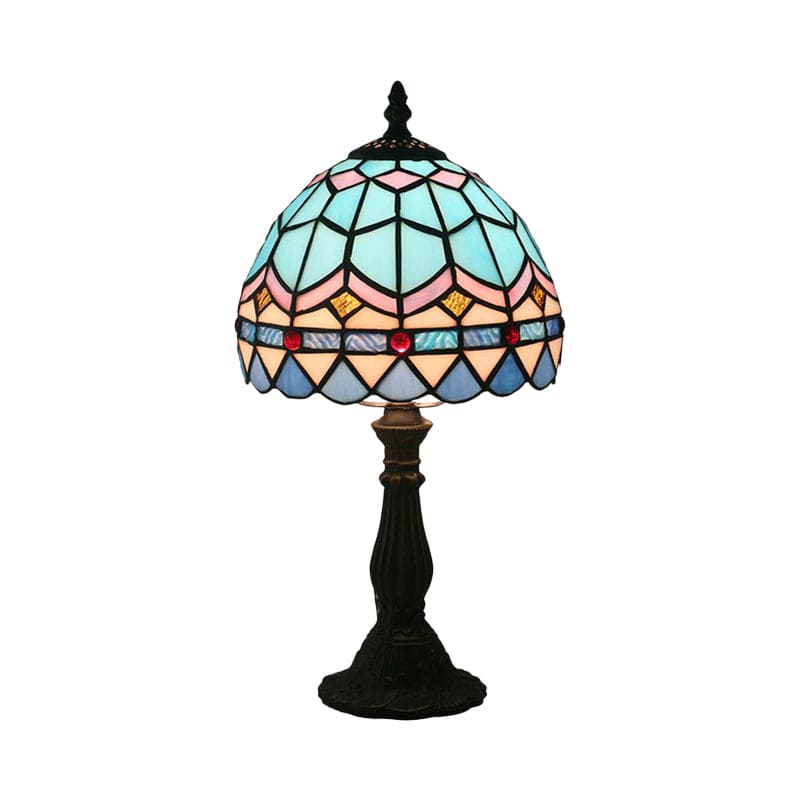 VintageGlow Tiffany-inspireret bordlamp