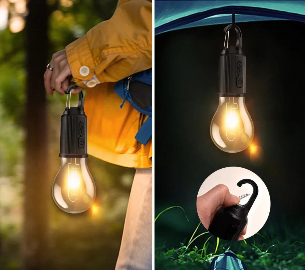 GlowMate - Bærbar og genopladelig LED ampul lampe