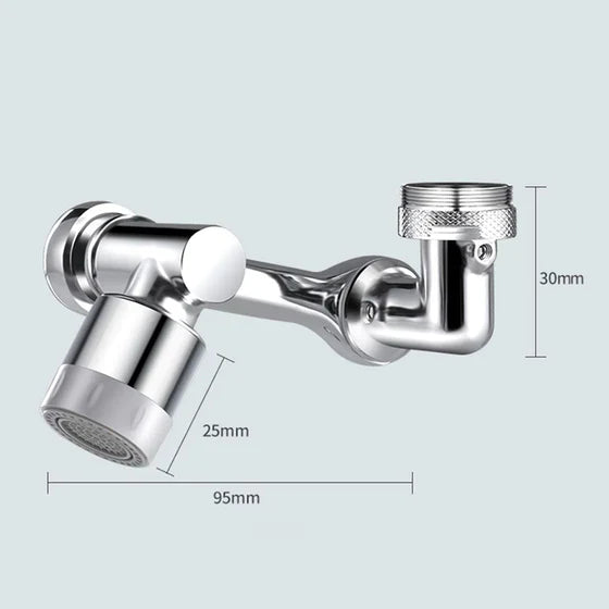 WideAngle - Roterende sprøjtefilter med justerbar vandhane