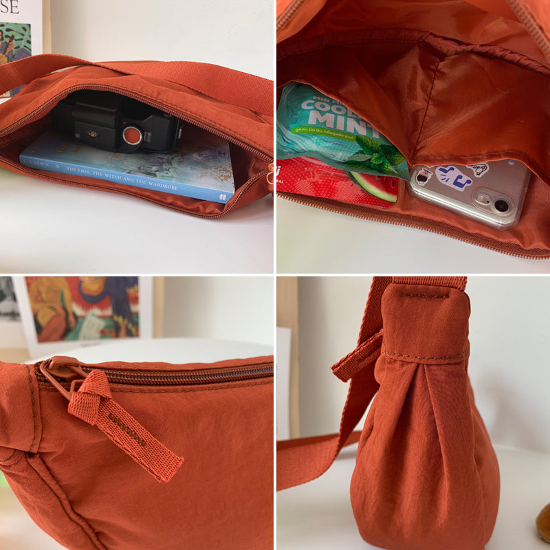 CurveCross - Stilfuld buet crossbody-taske til mode på farten