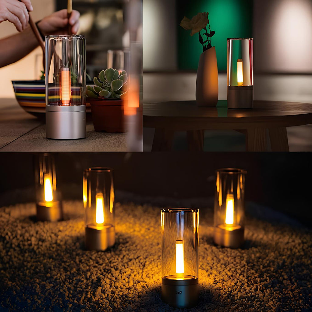 LysaZen Bordlampe – Moderne Justerbar Glød
