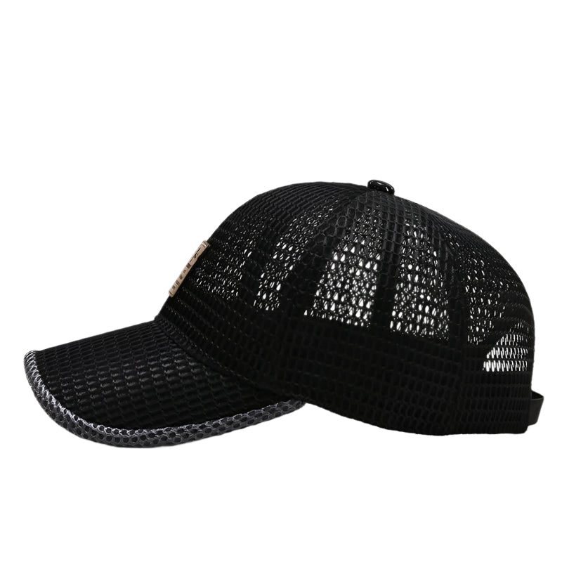 Bruce - Åndbar mesh baseballkasket for et sporty look