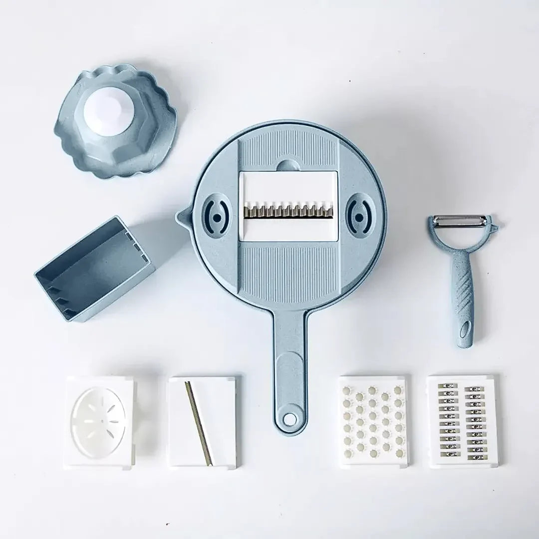 KitchenShear - Grøntsagsskærer med flere blade