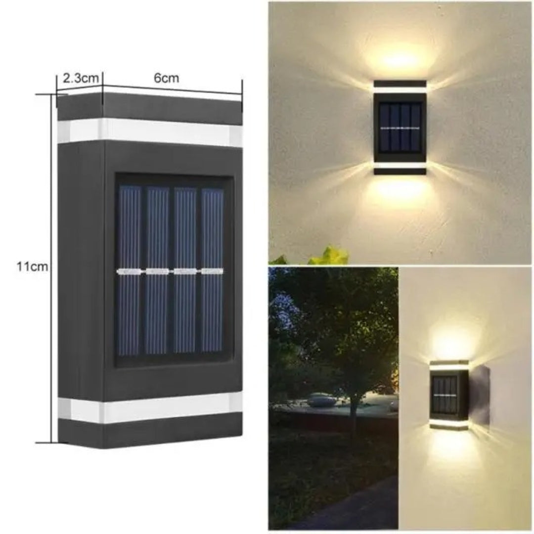 SolarGuard – Smart Solcellelampe med Automatisk Sensorstyring