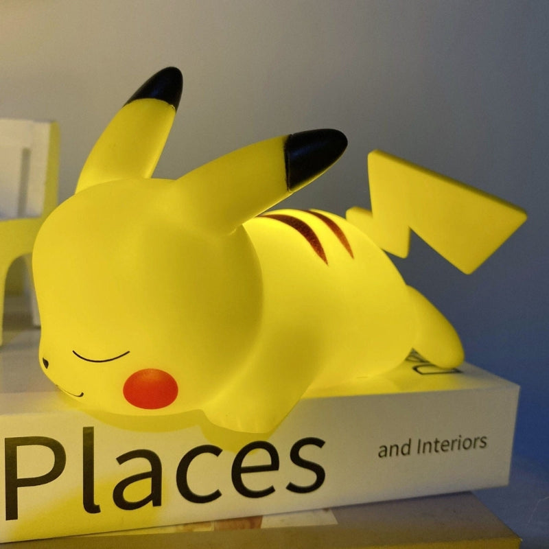 Pikachu LED Natlampe med Blødt Lys til Børneværelset