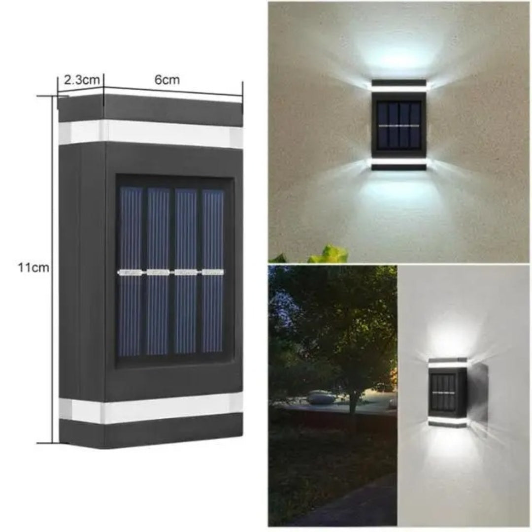 SolarGuard – Smart Solcellelampe med Automatisk Sensorstyring