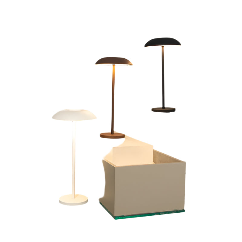 Orbella trådløs LED-bordlampe med touch-kontrol – Elegant rundt moderne design