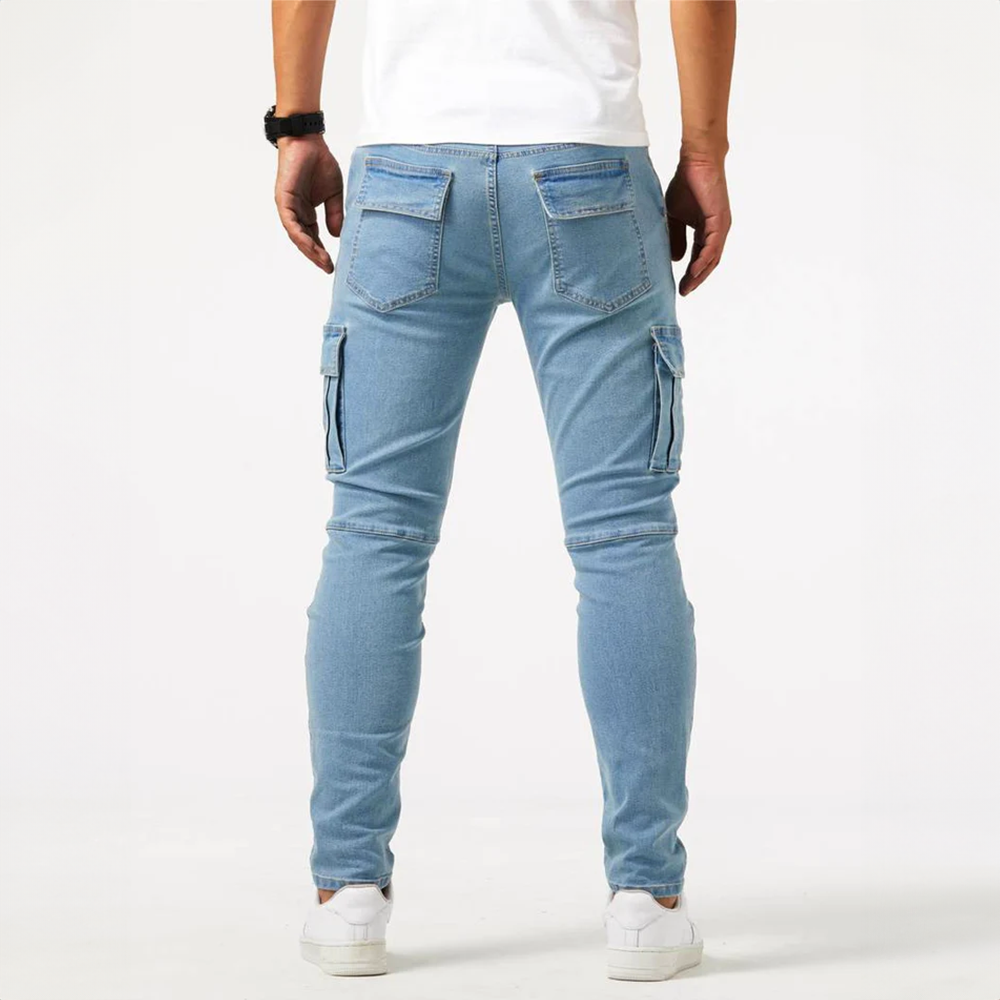 Mateo - Slim fit urban cargo bukser